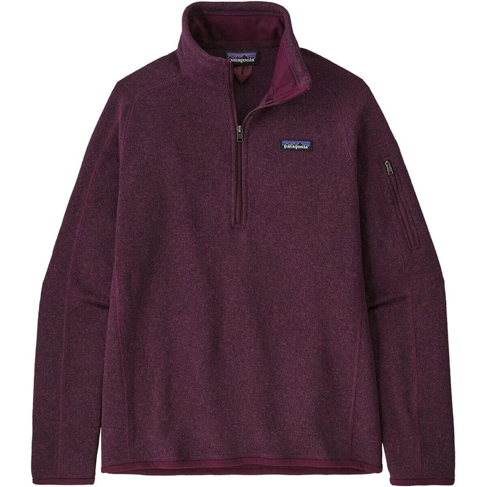 Patagonia Plum Quarter-Zip Fleece S